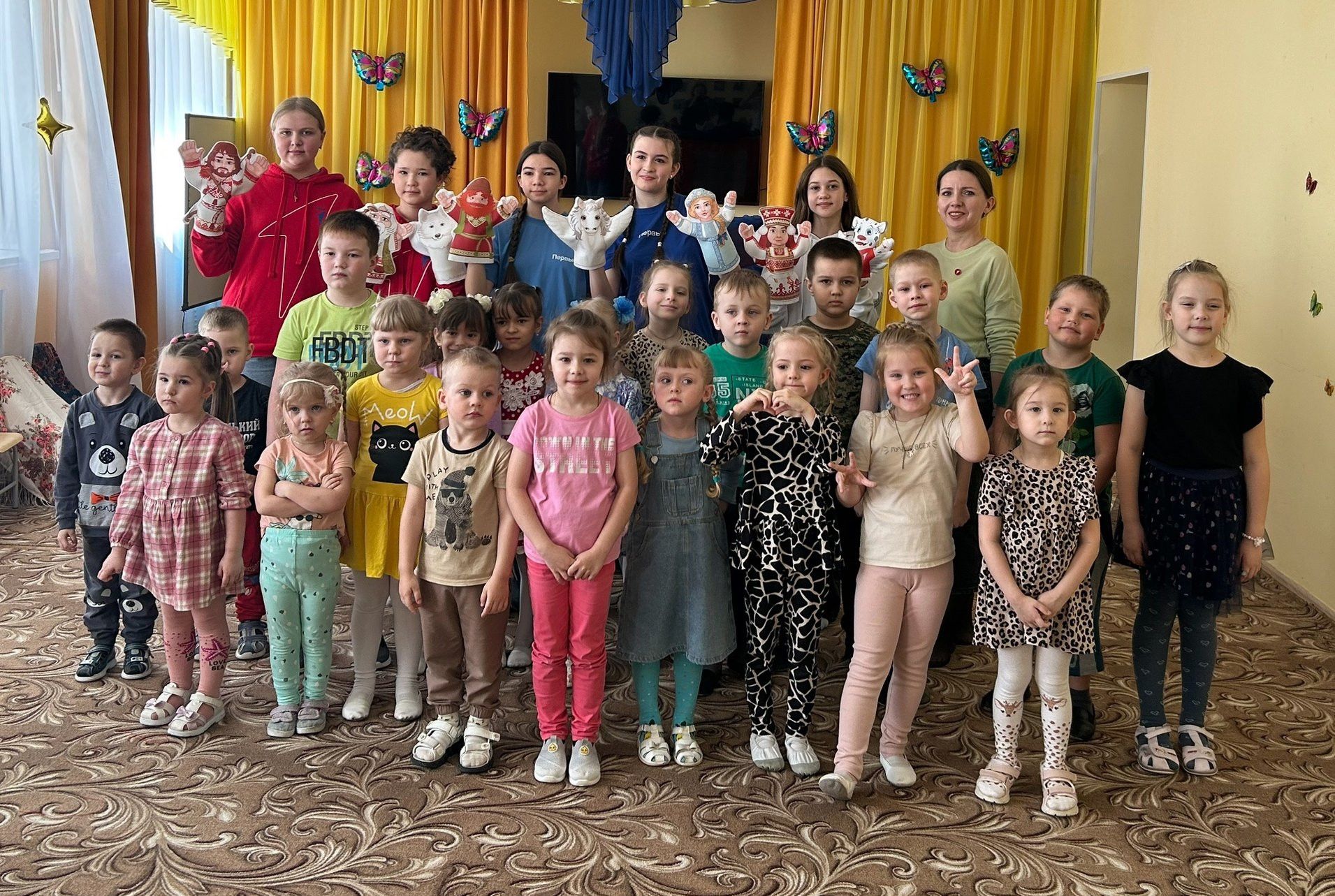 Активисты «Движения Первых» Спасского района порадовали малышей