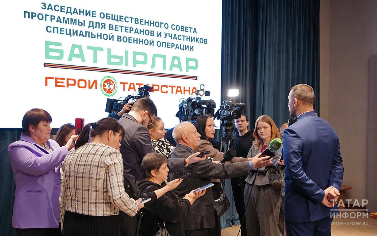 Заявки на участие в проекте «Батырлар. Герои Татарстана» уже подали 873 участника СВО