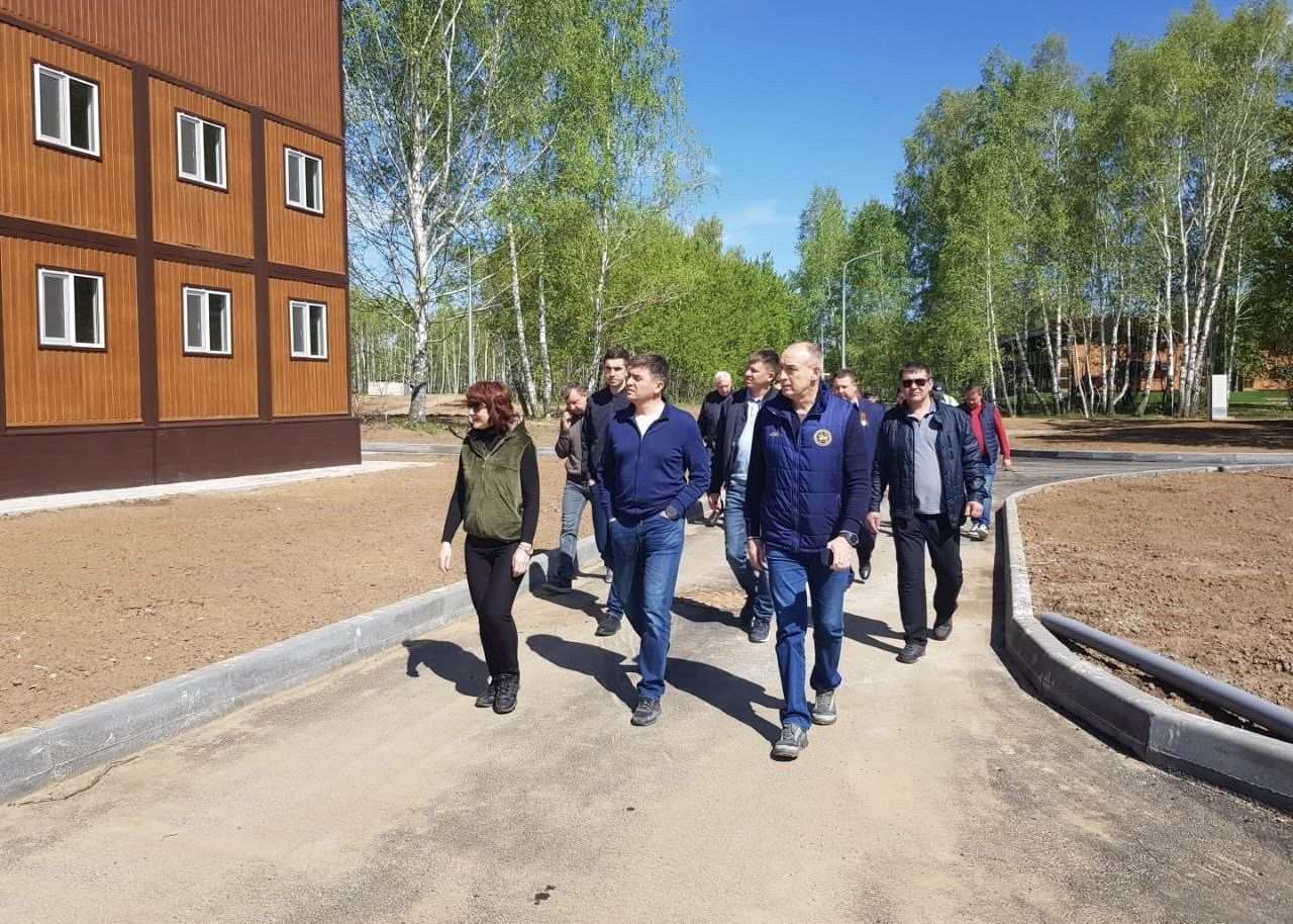 Роман Исланов провёл совещание на месте строительства нового отеля в Болгаре