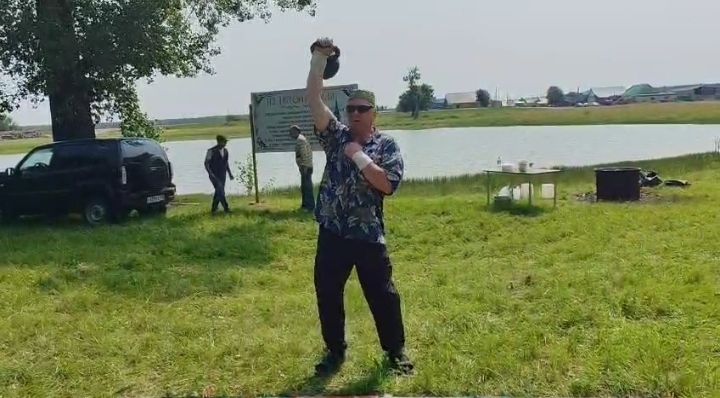 На празднике села в Урняке гости сдавали нормы ГТО