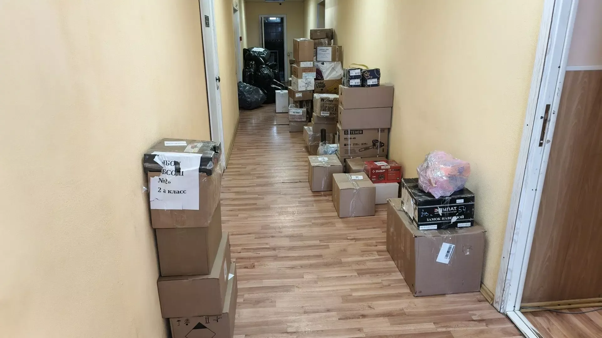 Из Спасского района готовится к отправке новая партия гуманитарки для бойцов СВО