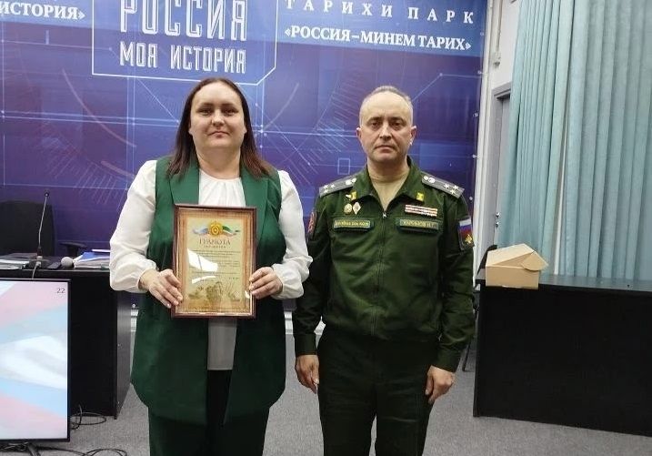 Трёхозёрская школа Спасского района отмечена наградой военкомата Татарстана