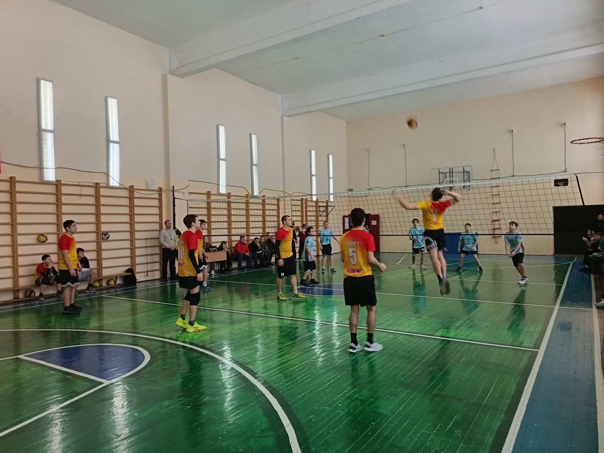 В Болгаре прошёл муниципальный этап юношеской волейбольной лиги
