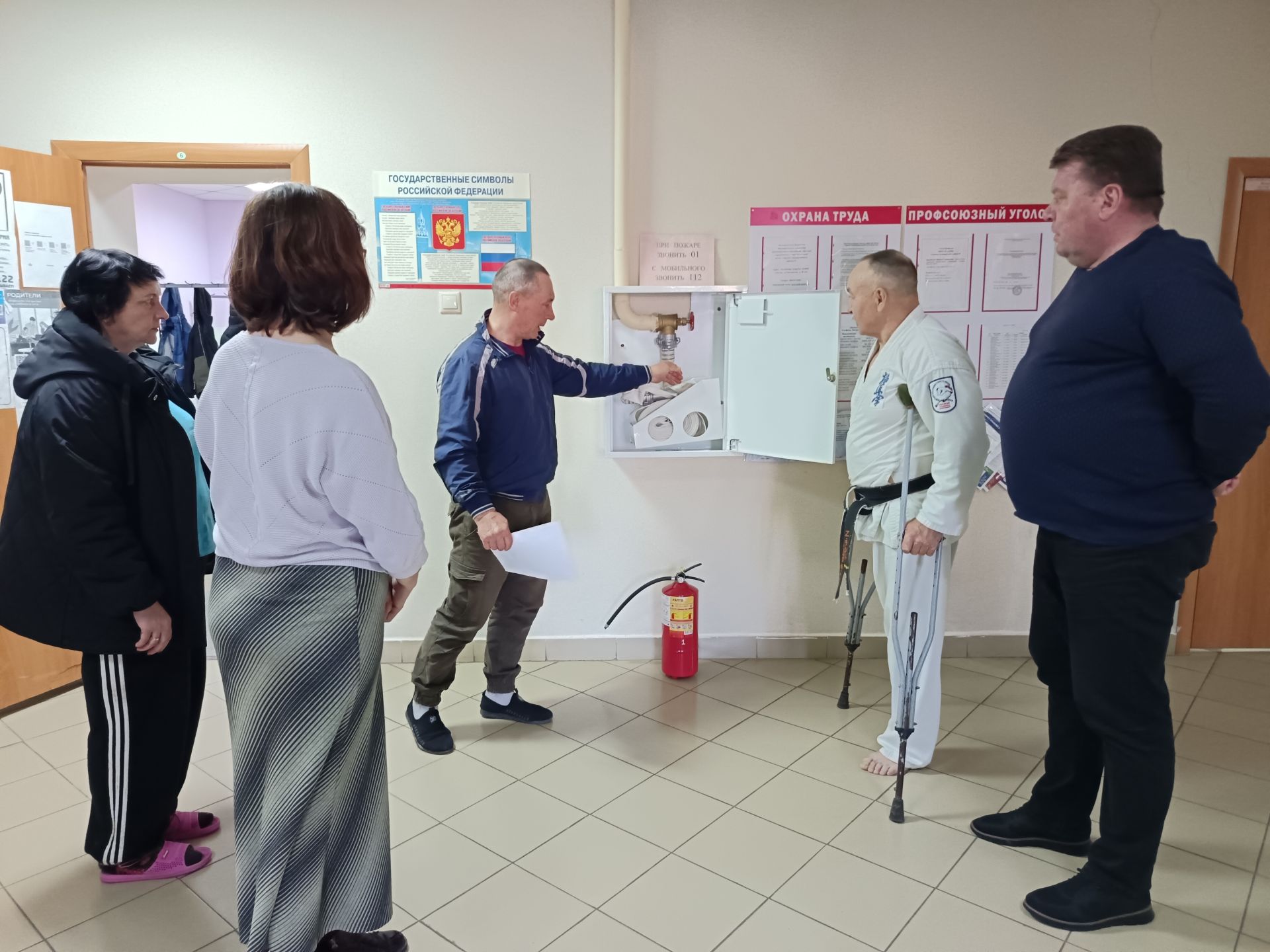 В детском оздоровительно-образовательном центре Болгара прошёл урок пожарной безопасности