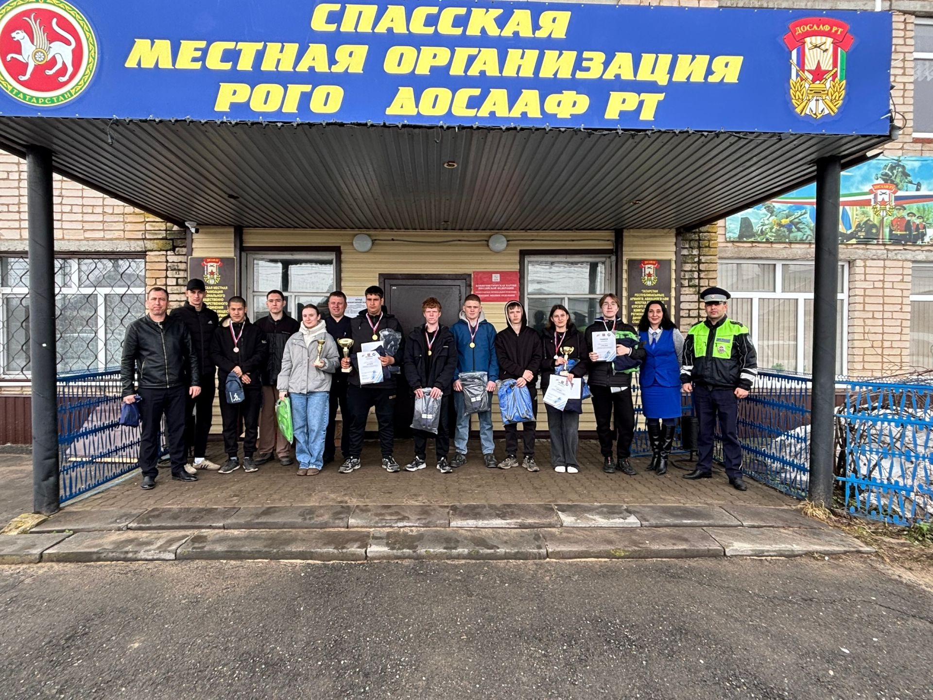 В Спасском ДОСААФ прошёл районный этап конкурса «Автомногоборье»