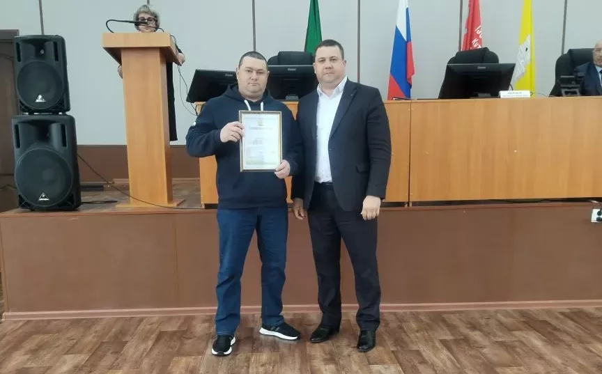 В Спасском районе наградили коммунальщиков за работу в зимний период