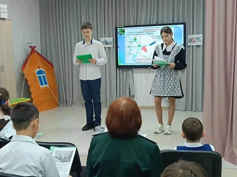 Специалисты заказника «Спасский» провели уроки ко Дню птиц в Нурлатском и Алексеевском районах