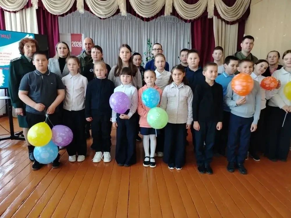Специалисты заказника «Спасский» провели уроки ко Дню птиц в Нурлатском и Алексеевском районах