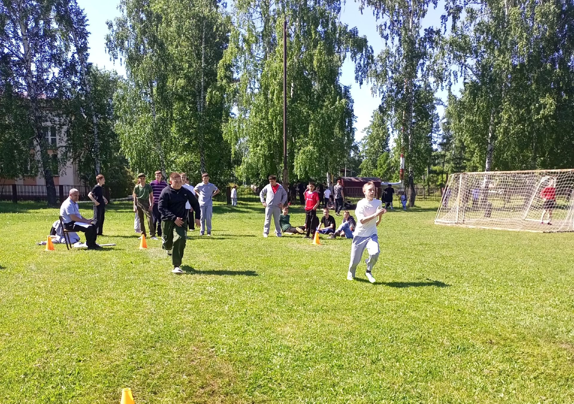 В кадетской школе Болгара прошла эстафета «Здоровые дети — сильная страна»