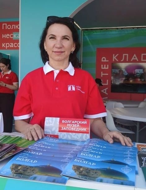 Сотрудники Болгарского музея-заповедника участвуют на форуме «Путешествуй!» в Москве