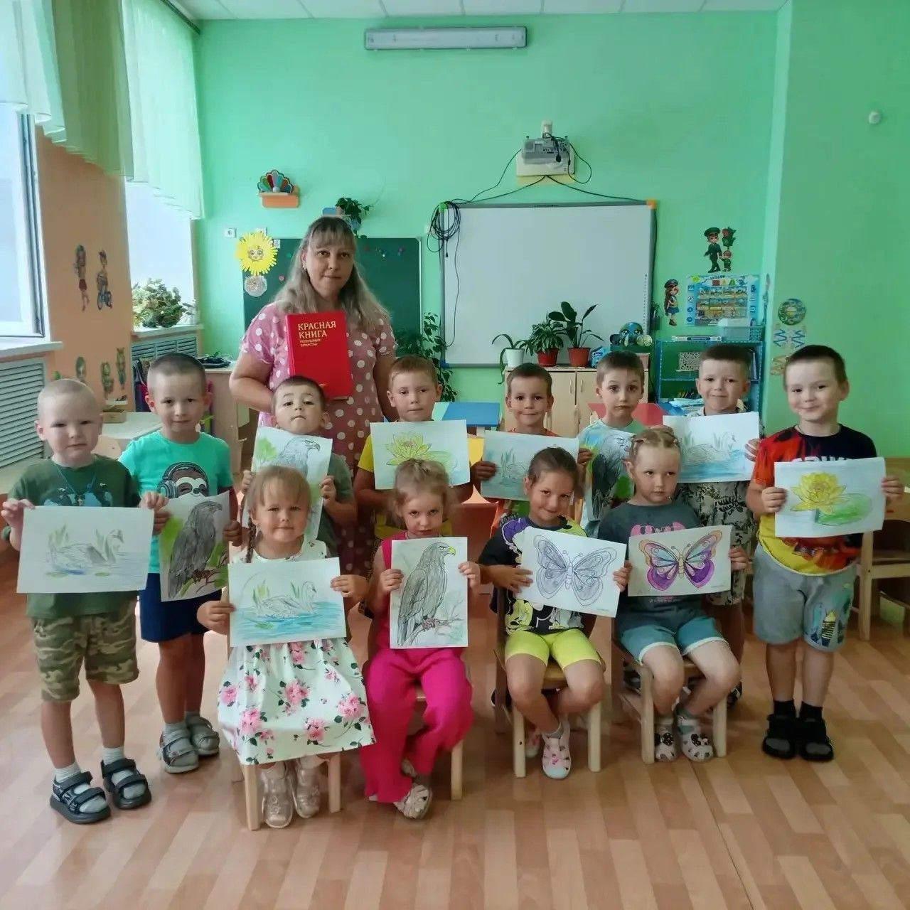 Сотрудники заказника «Спасский» провели урок экологии для детсадовцев