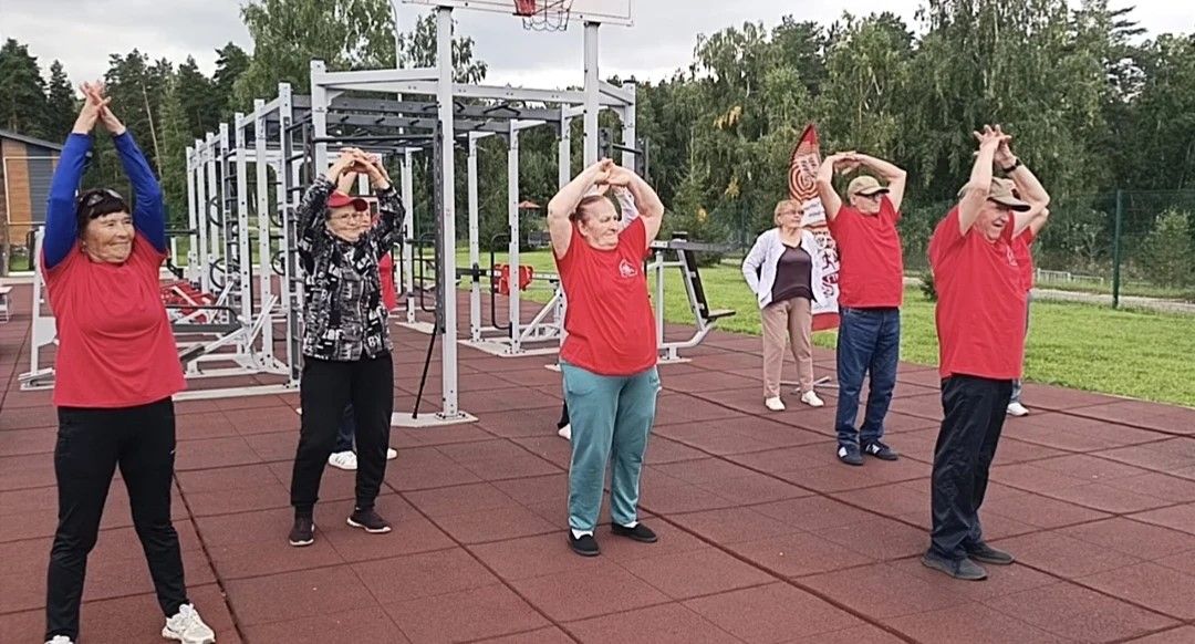 В Болгаре прошло спортивное мероприятие «Эликсир здоровья ГТО 55+»