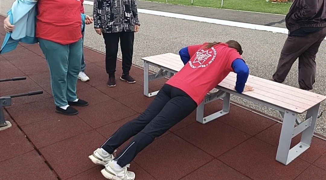 В Болгаре прошло спортивное мероприятие «Эликсир здоровья ГТО 55+»