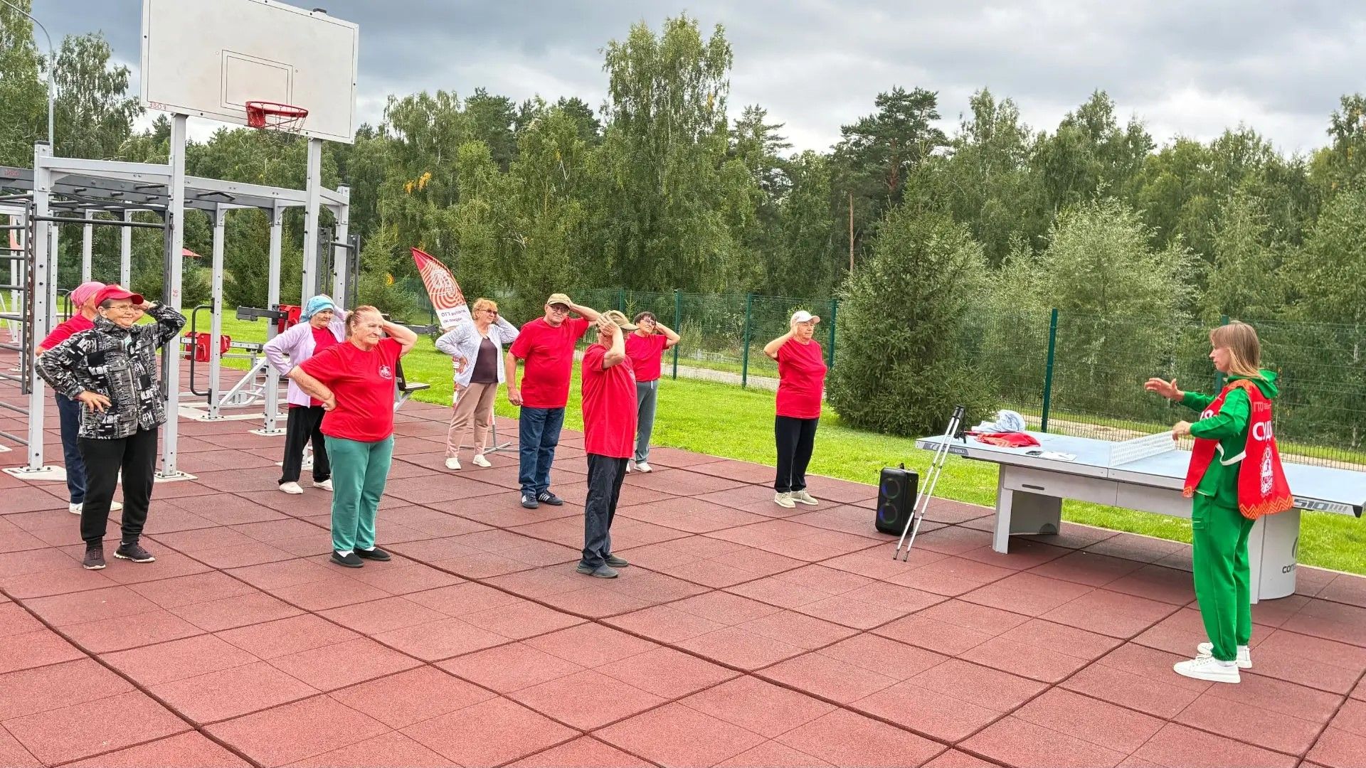 В Болгаре прошло спортивное мероприятие «Эликсир здоровья ГТО 55+»