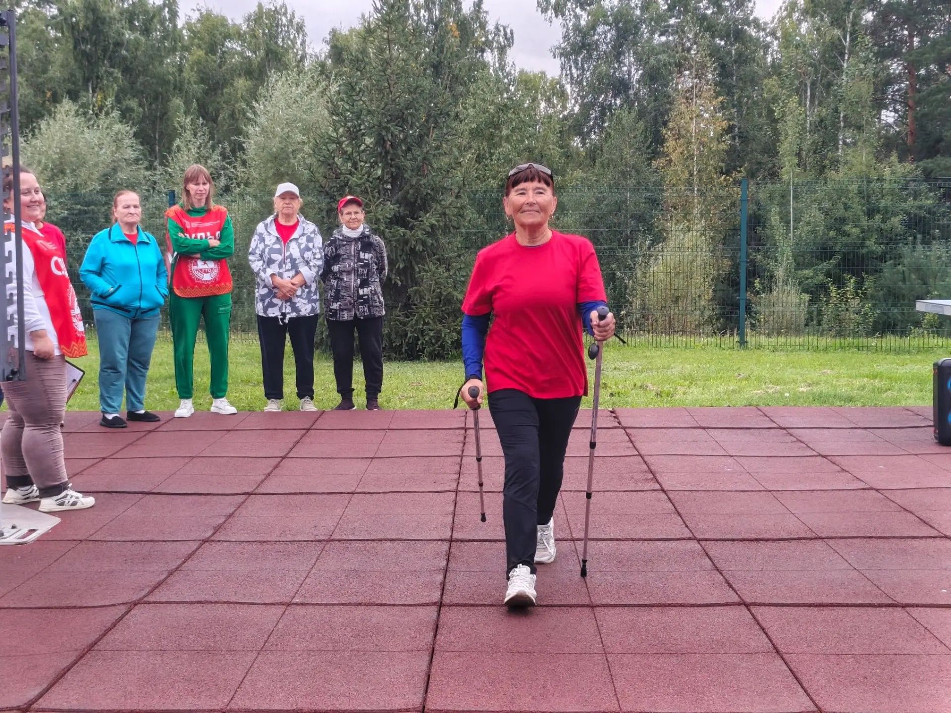 В Болгаре прошло спортивное мероприятие «Эликсир здоровья ГТО 55+»