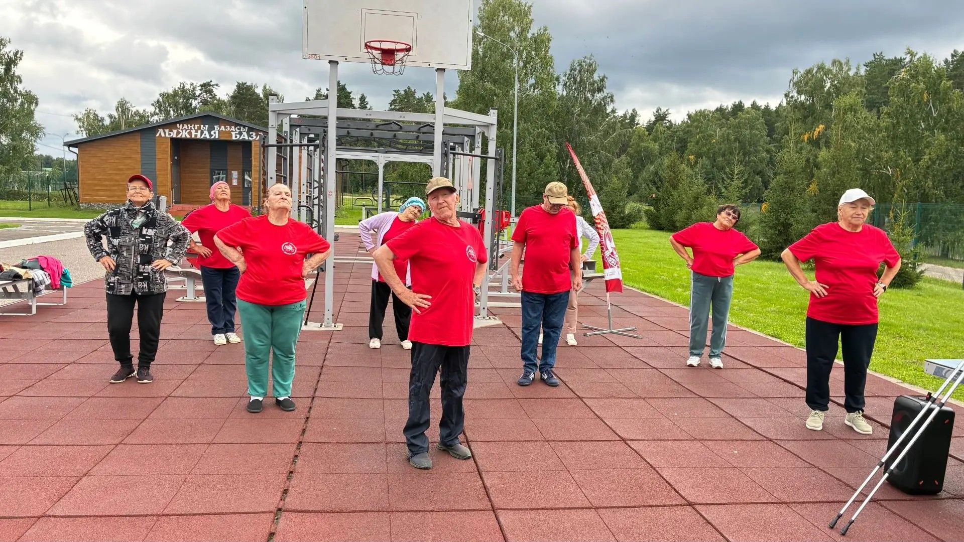 В Болгаре прошло спортивное мероприятие «Эликсир здоровья ГТО 55+»