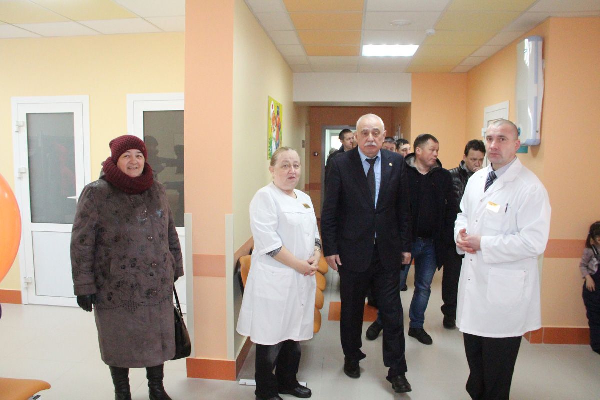 Открытие поликлиники в Болгаре