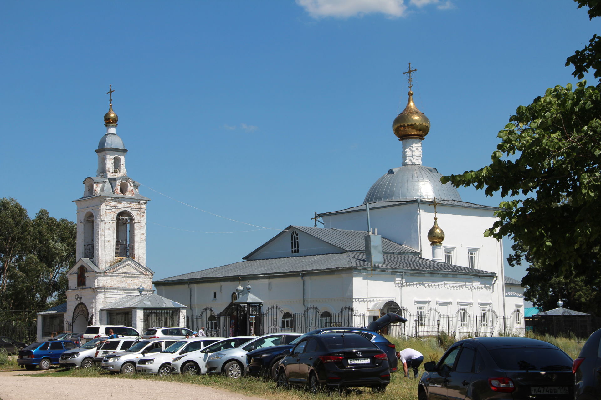 Крестный ход в селе Три Озера