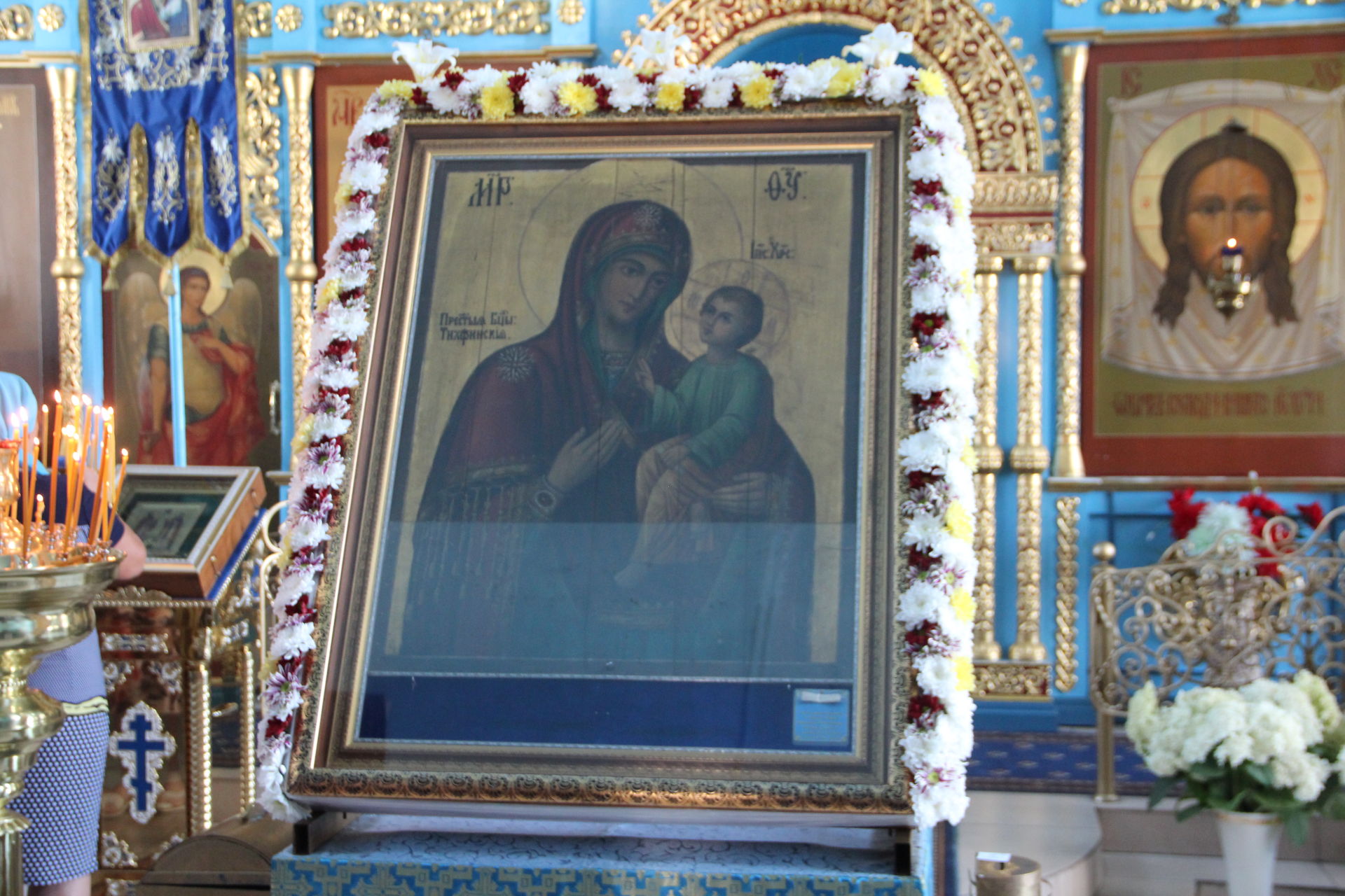 Крестный ход в селе Три Озера