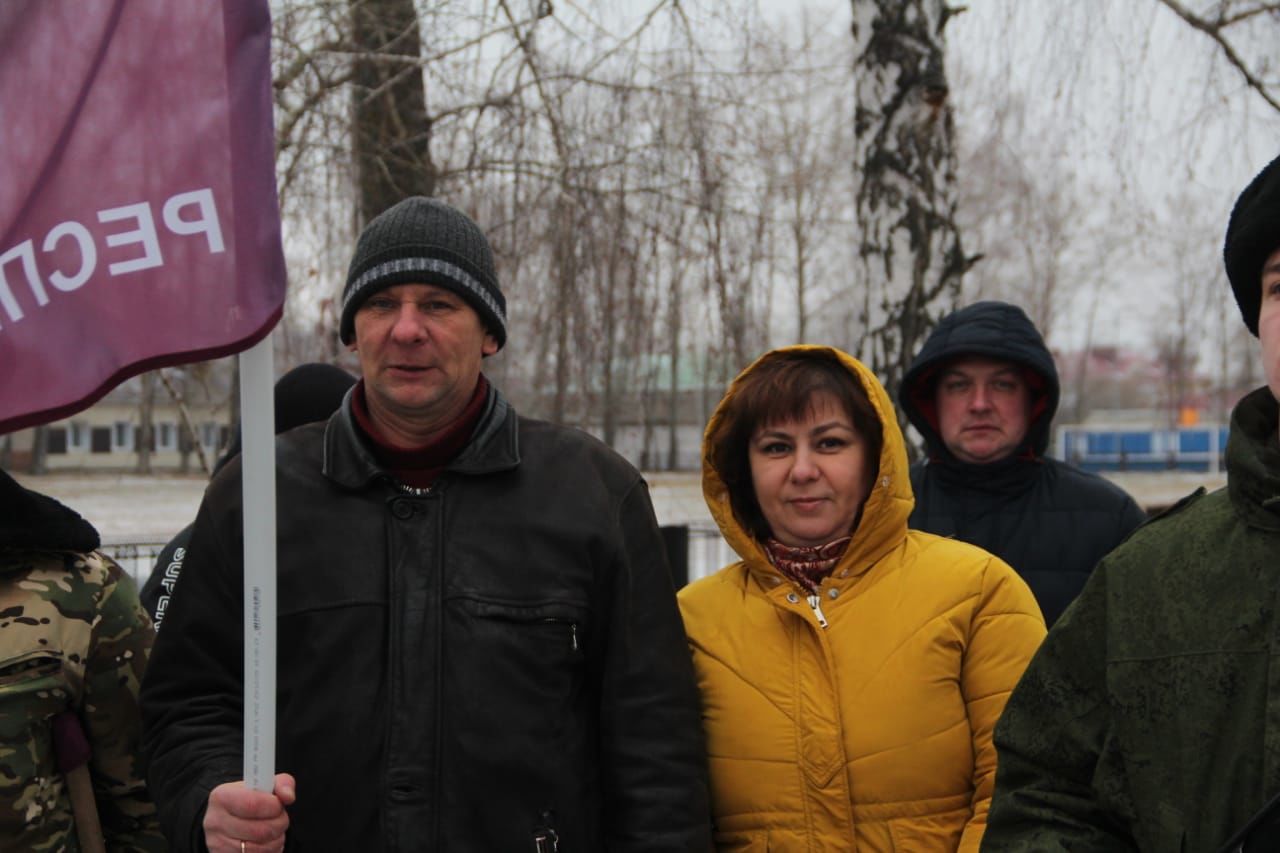 В Болгаре прошёл митинг ко Дню Героев Отечества 