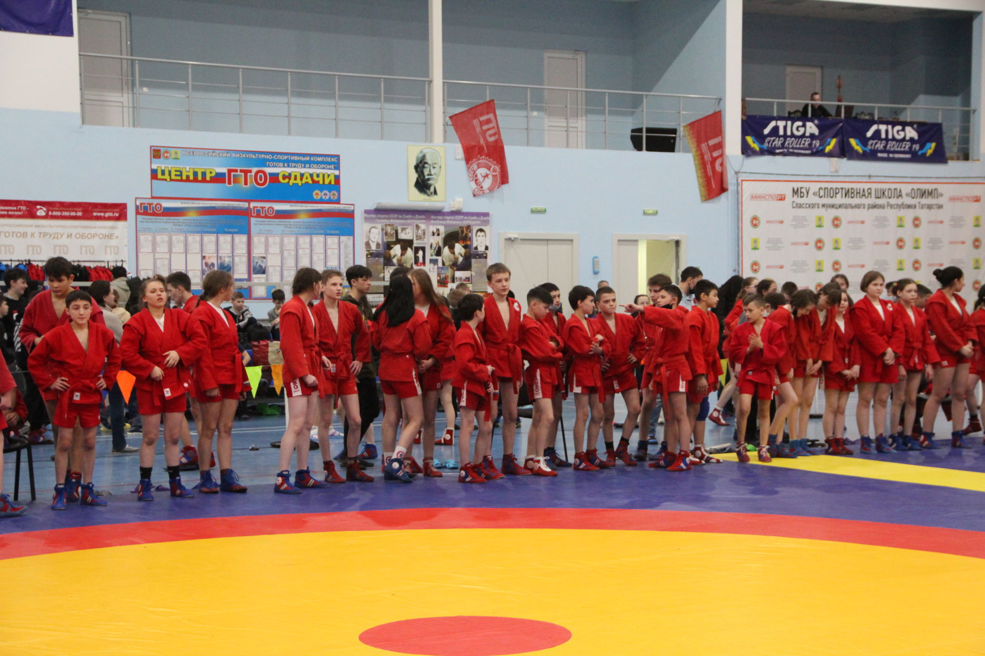 Первенство Татарстана по самбо среди мальчиков и девочек 12-14 лет в Болгаре