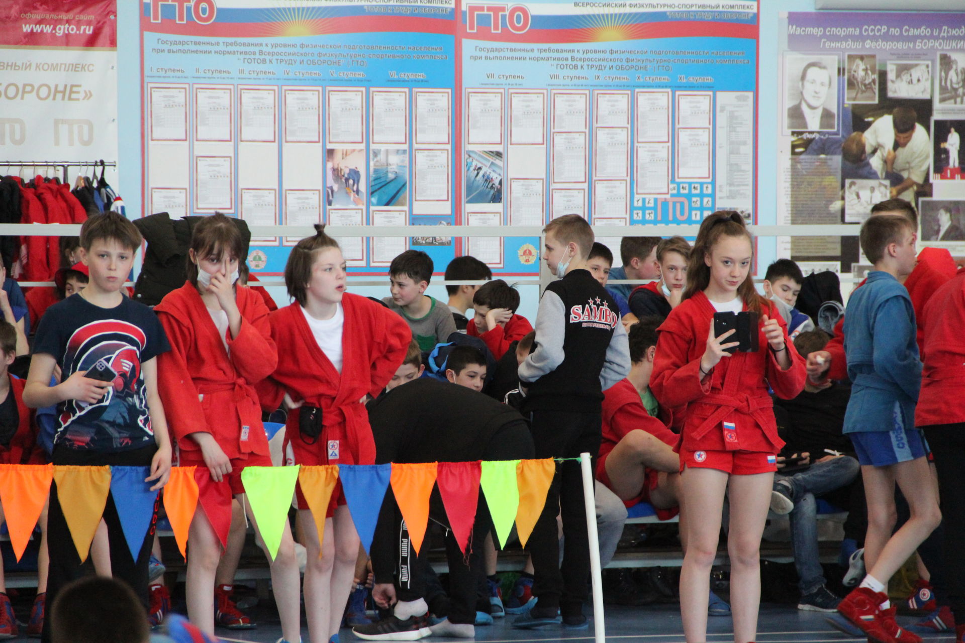 Первенство Татарстана по самбо среди мальчиков и девочек 12-14 лет в Болгаре