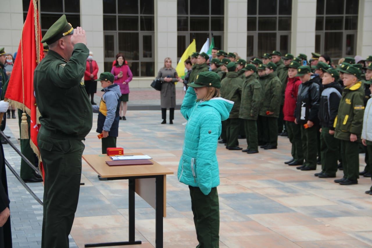 Ученики кадетской школы-интерната дали торжественную клятву
