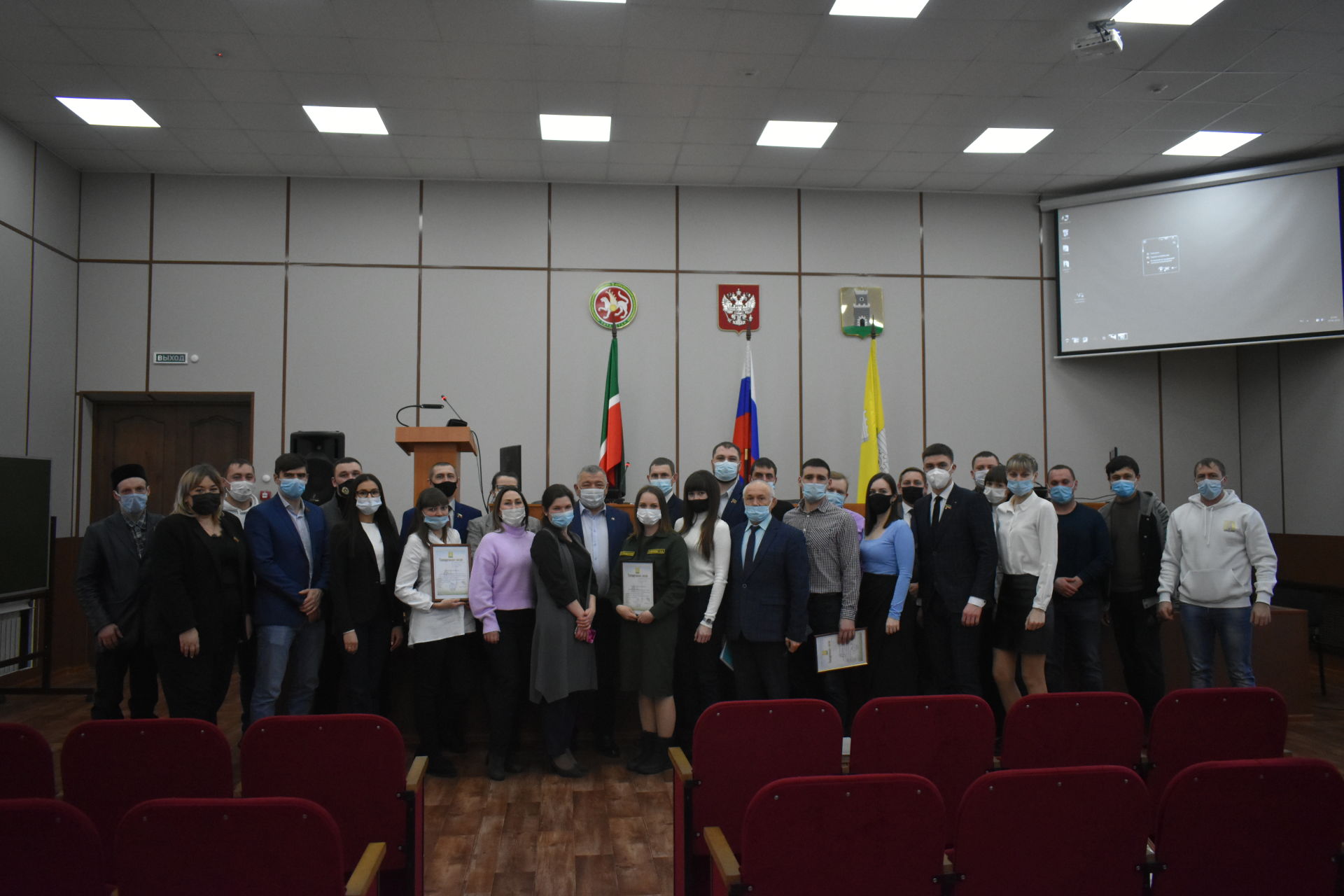 Итоговое заседание Молодёжного парламента Спасского района