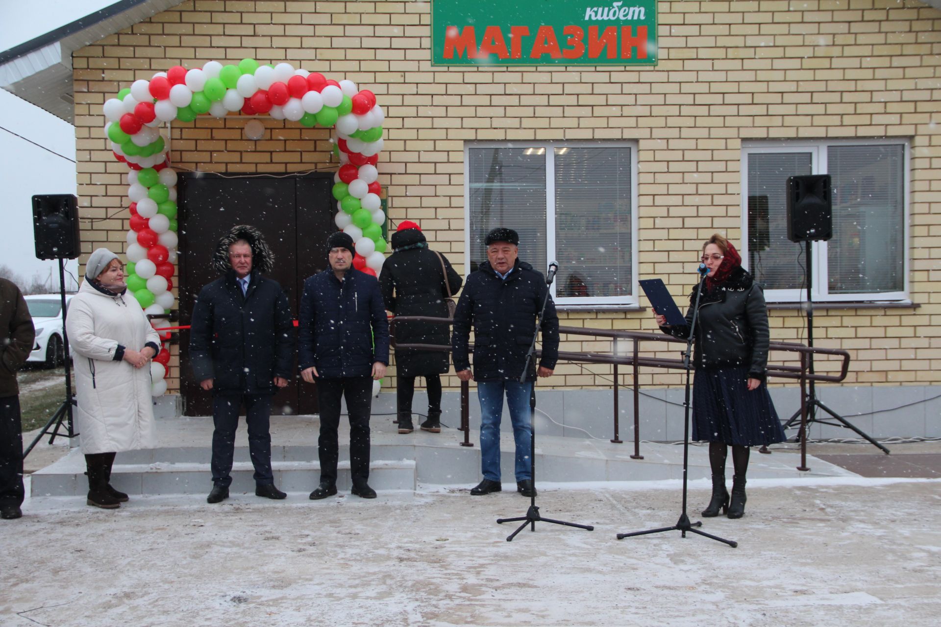 В Балымерах открылся новый продовольственный магазин от Спасского Оптторга