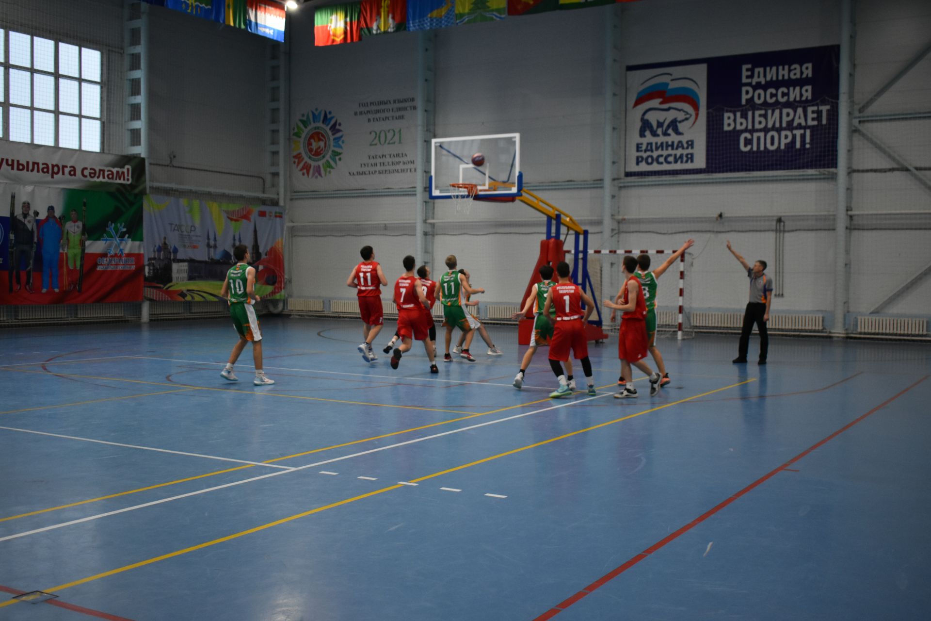 В Болгаре стартовал Чемпионат&nbsp; Школьной Баскетбольной Лиги "КЭС-БАСКЕТ" РТ