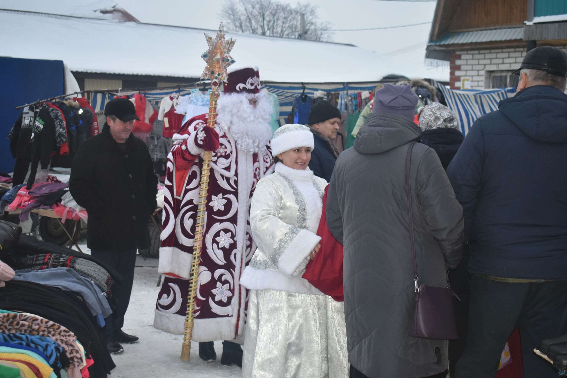 На базарной площади Болгара прошла предновогодняя сельскохозяйственная ярмарка