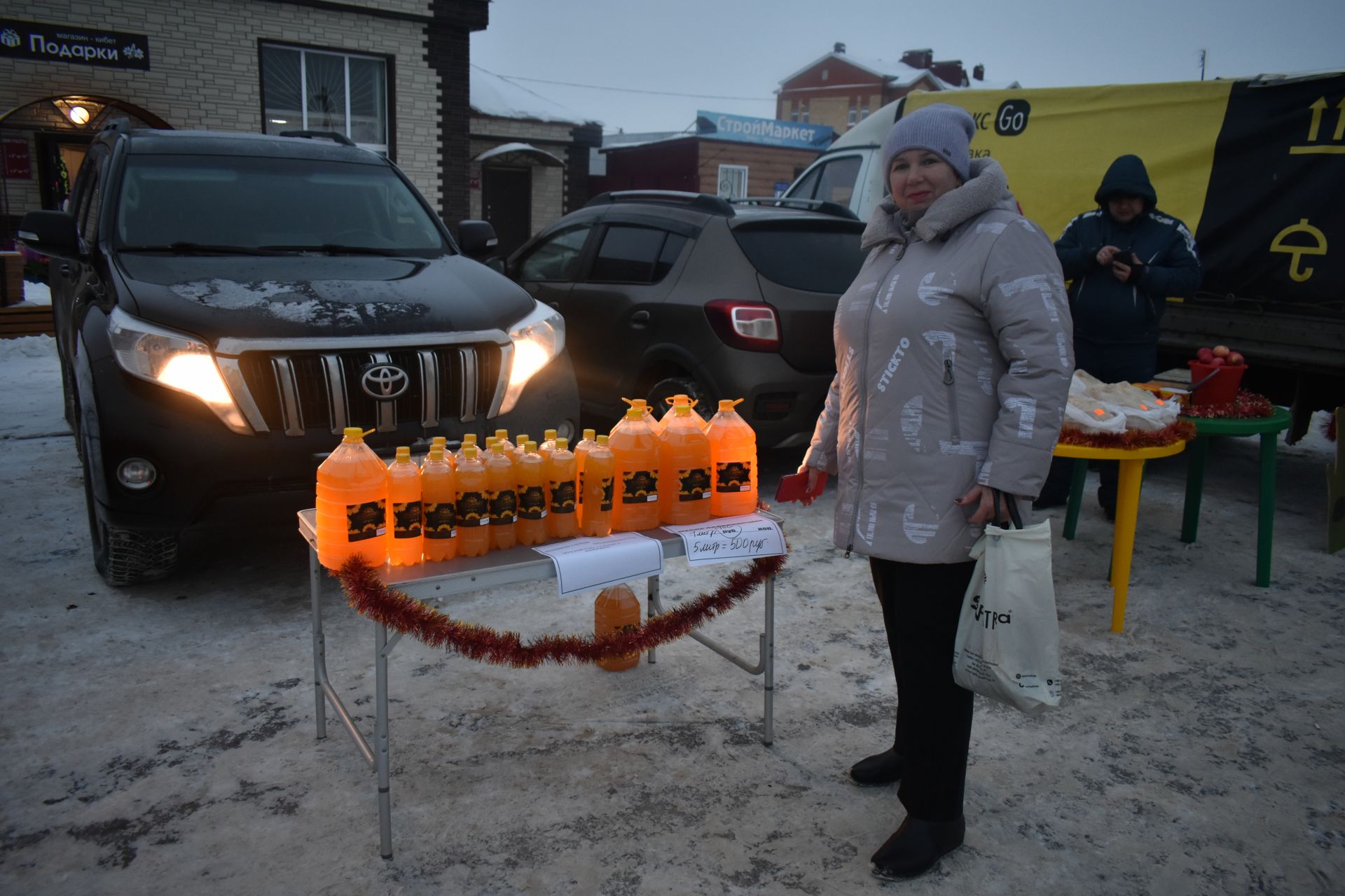 На базарной площади Болгара прошла предновогодняя сельскохозяйственная ярмарка