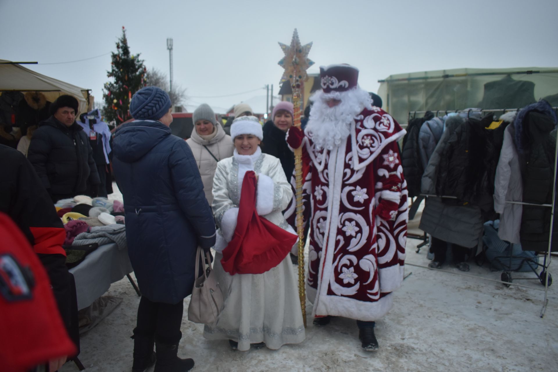 На базарной площади Болгара прошла предновогодняя сельскохозяйственная ярмарка