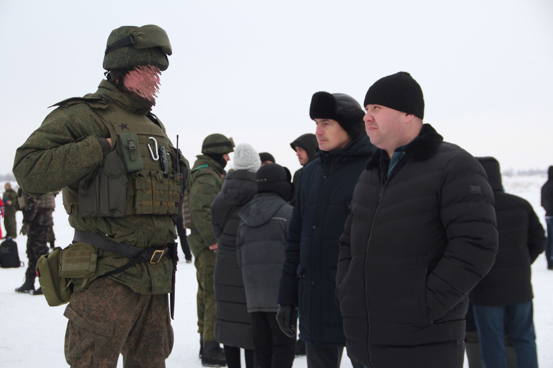 Состоялась отправка мобилизованных граждан Спасского района из зон дислокации