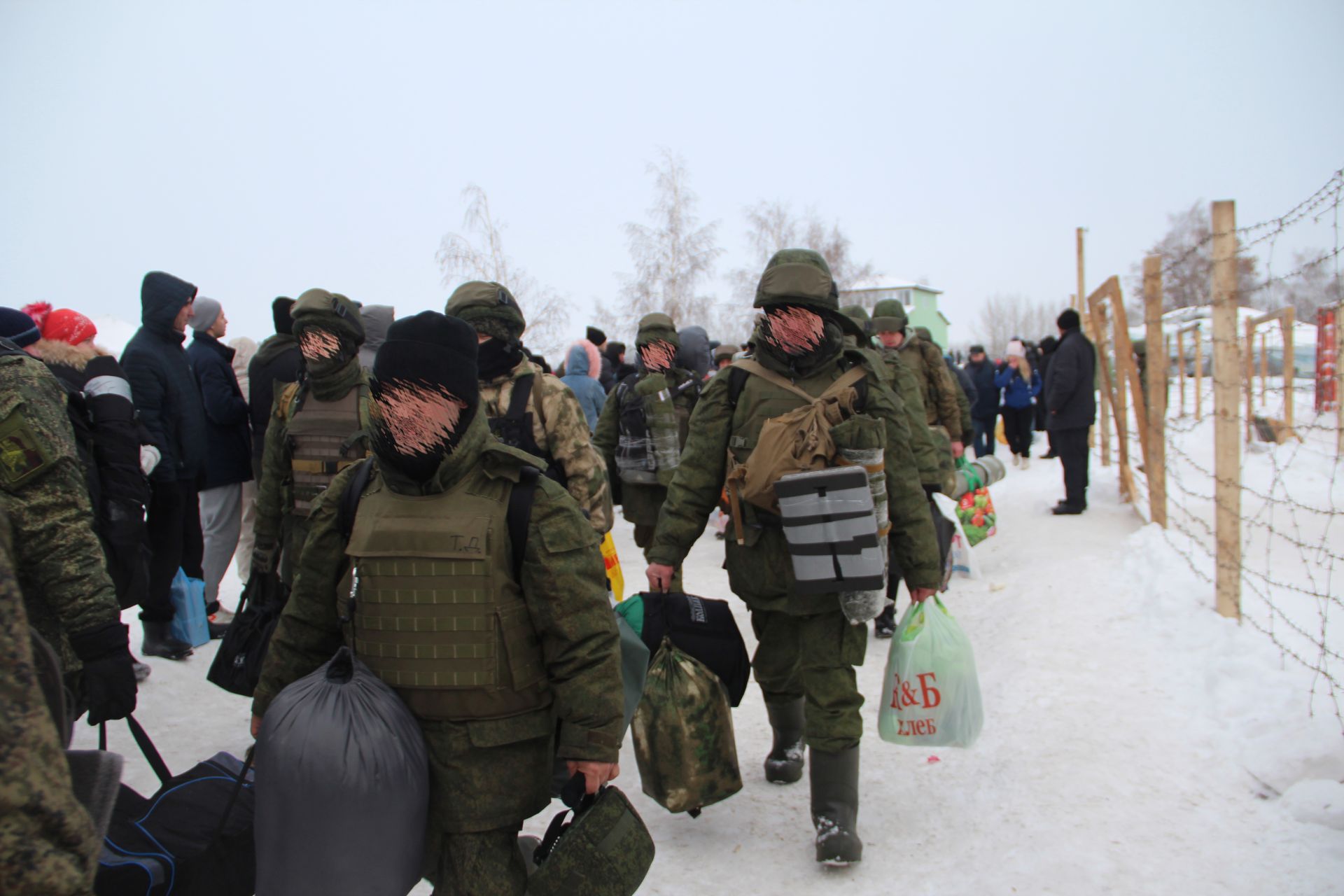 Состоялась отправка мобилизованных граждан Спасского района из зон дислокации