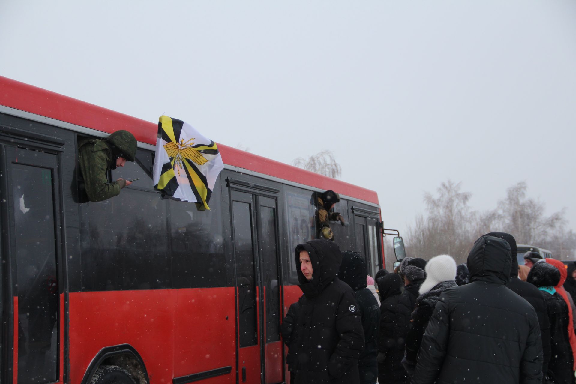 Состоялась отправка мобилизованных граждан Спасского района из зон дислокации