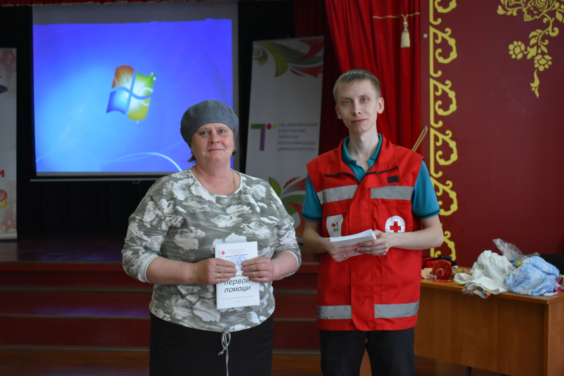 Спассцы прошли обучение по программе Российского красного Креста «Первая помощь»