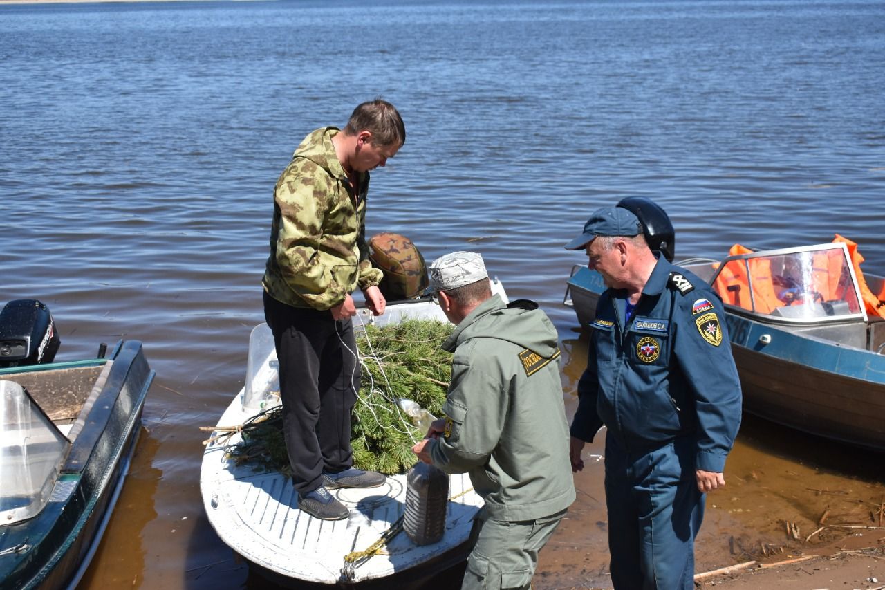 В Спасском районе состоялась заключительная установка нерестилищ в рамках акции «Рыбе – Быть! (Балык – Булсын!)»