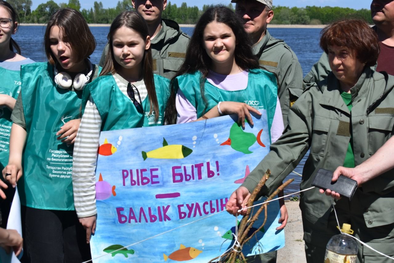 В Спасском районе состоялась заключительная установка нерестилищ в рамках акции «Рыбе – Быть! (Балык – Булсын!)»