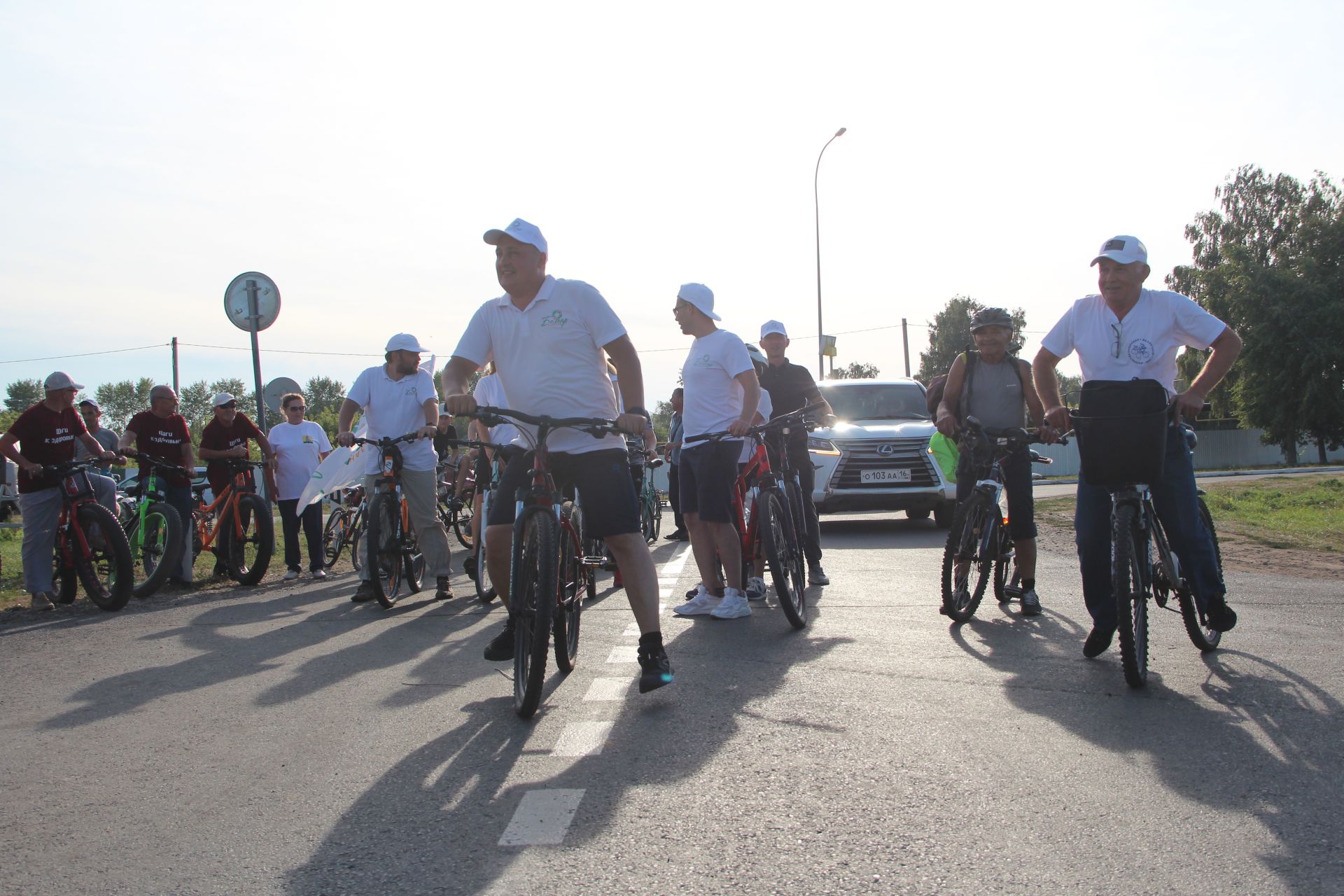 Участники велоэстафеты "Болгар радиосы" побывали в Спасском районе РТ