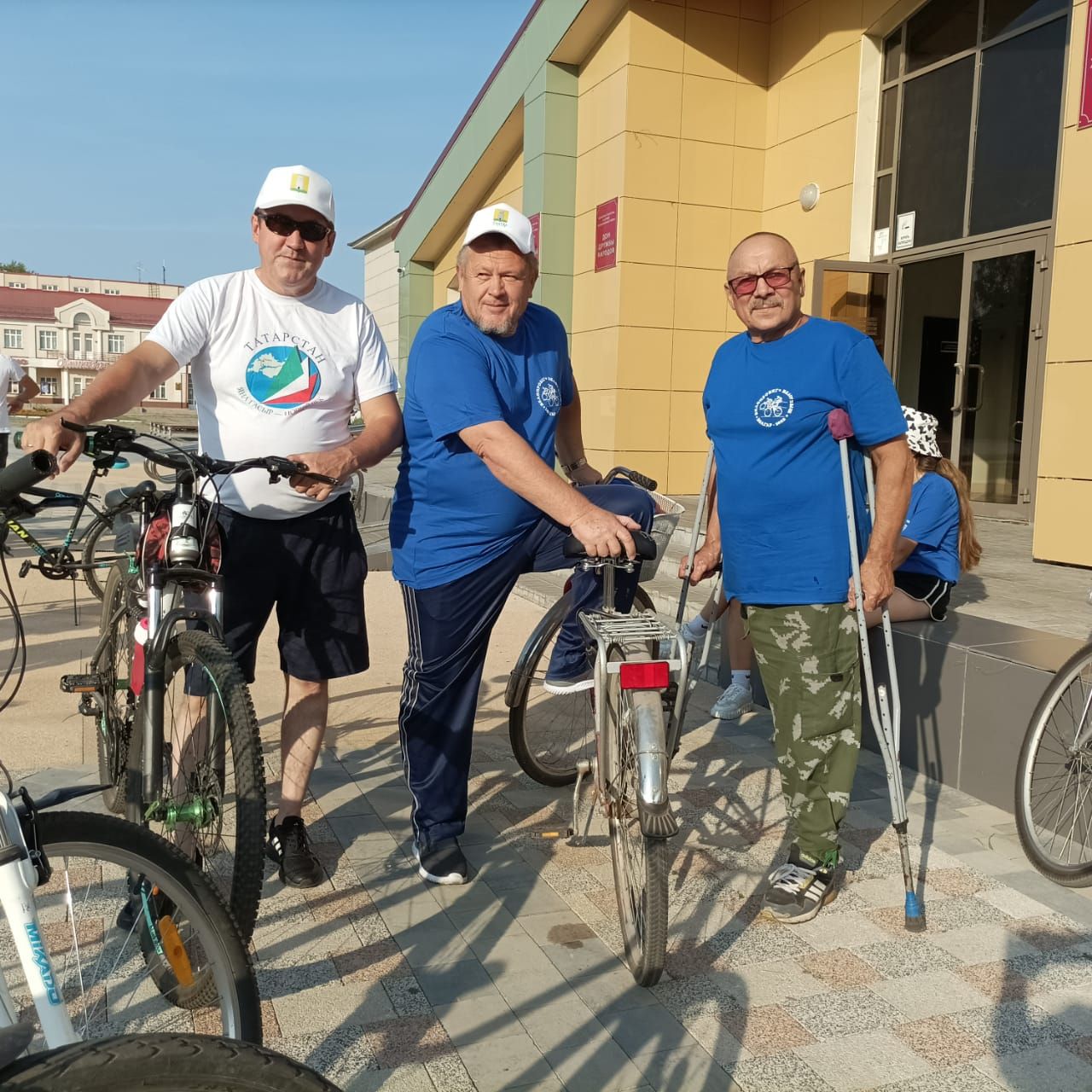 В Болгаре прошёл традиционный велопробег ко Дню города и Республики Татарстан