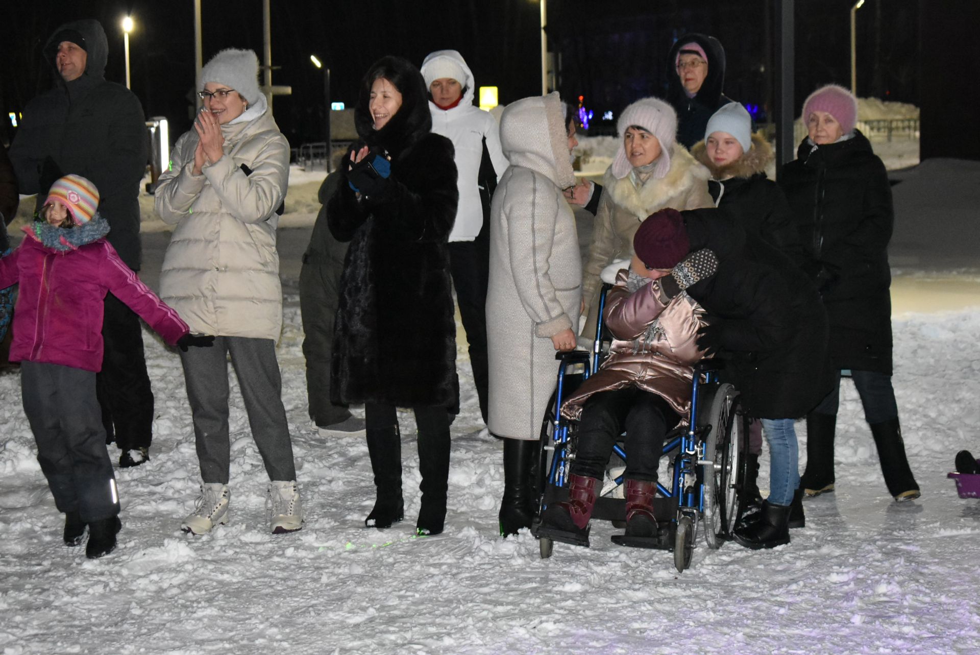 В центре Болгара встретили Новый год