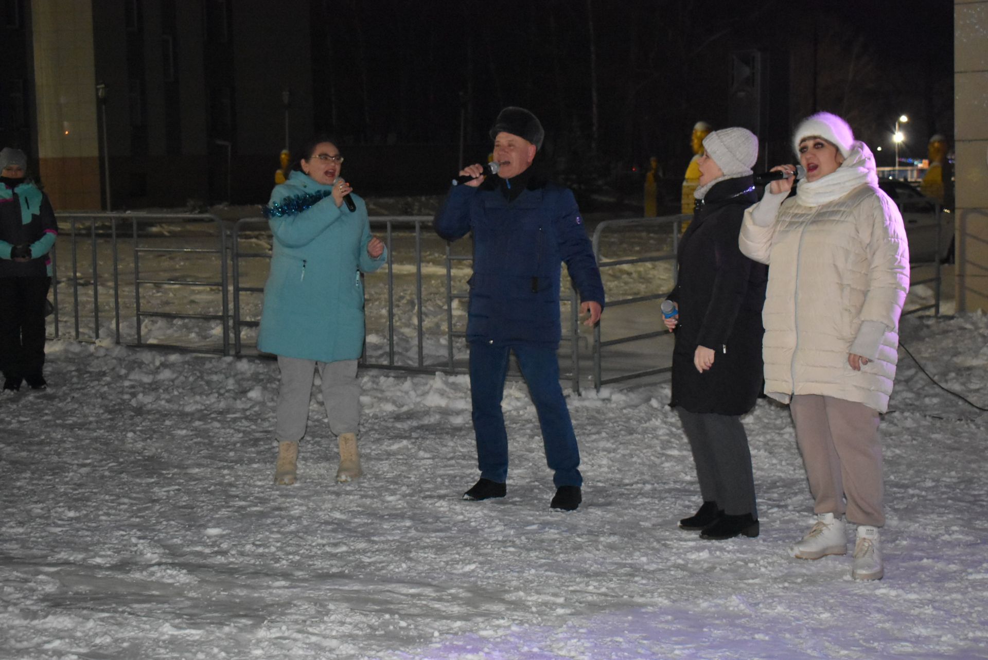 В центре Болгара встретили Новый год