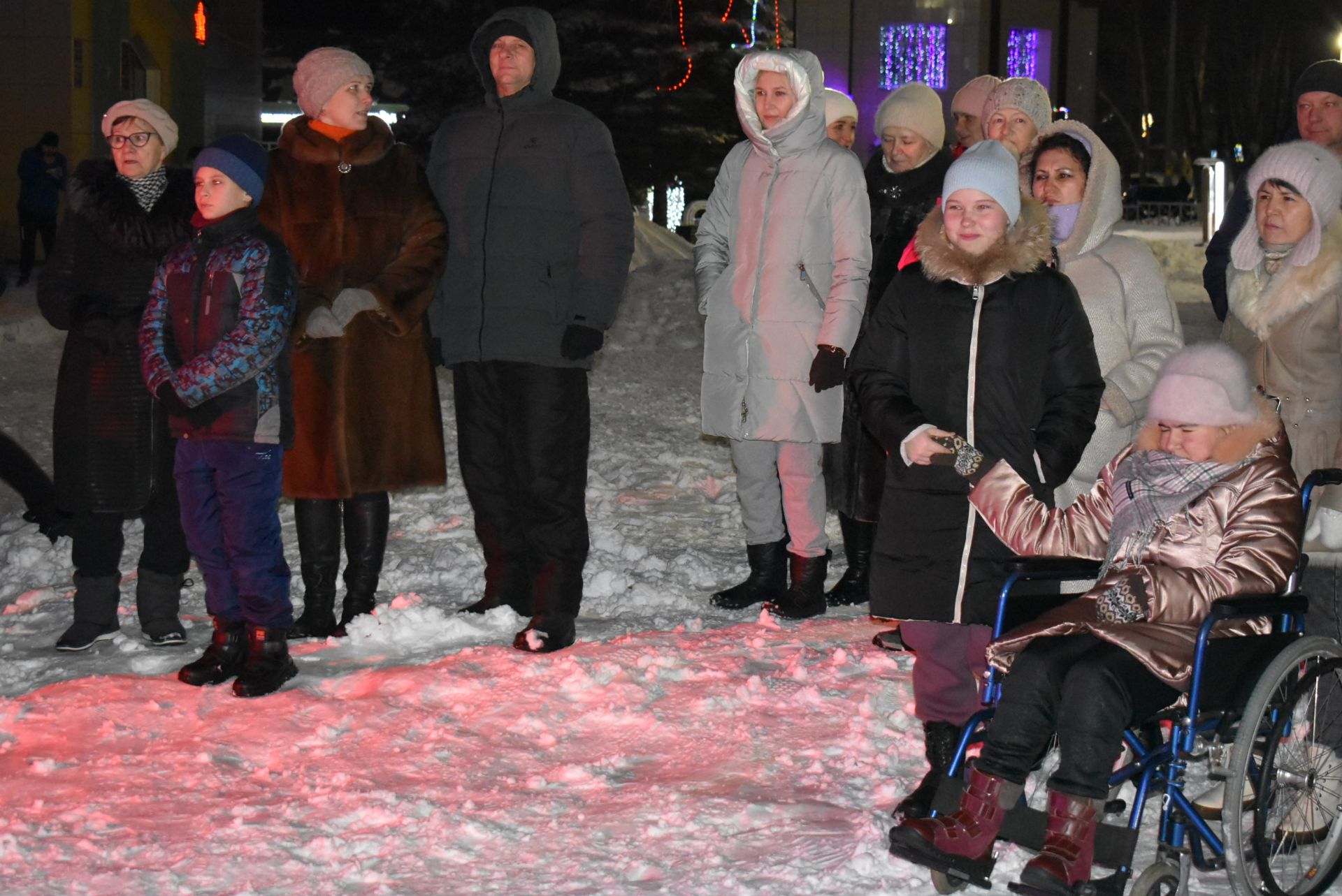 В центре Болгара встретили Новый год