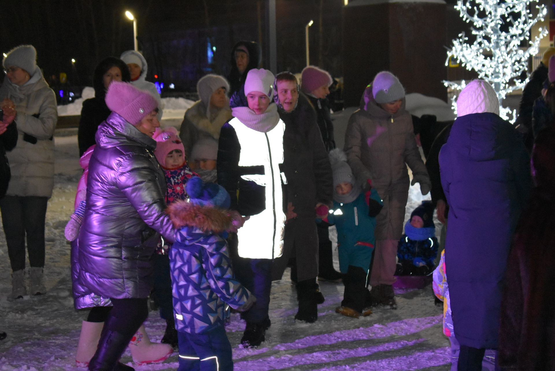 В центре Болгара встретили Новый год