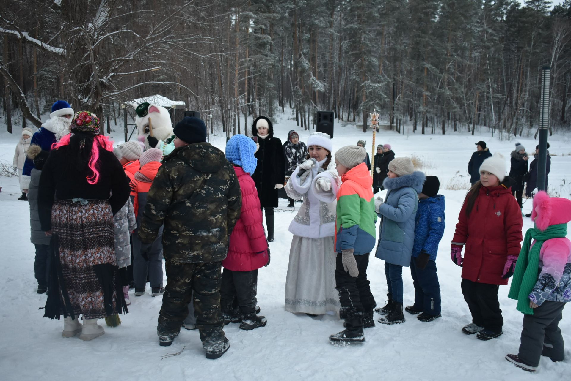 В Болгаре организовали новогоднее мероприятие на озере Рабиги