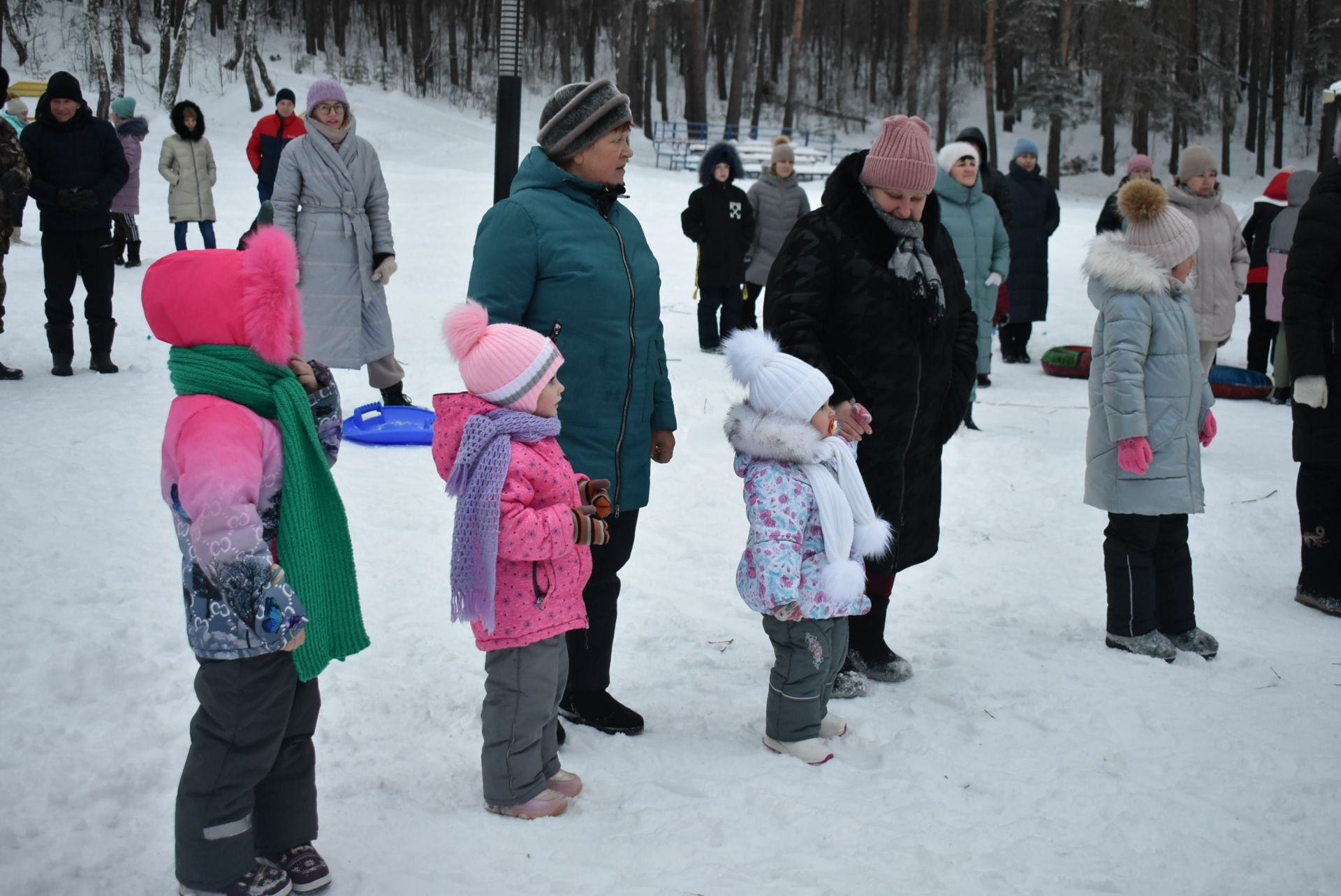 В Болгаре организовали новогоднее мероприятие на озере Рабиги