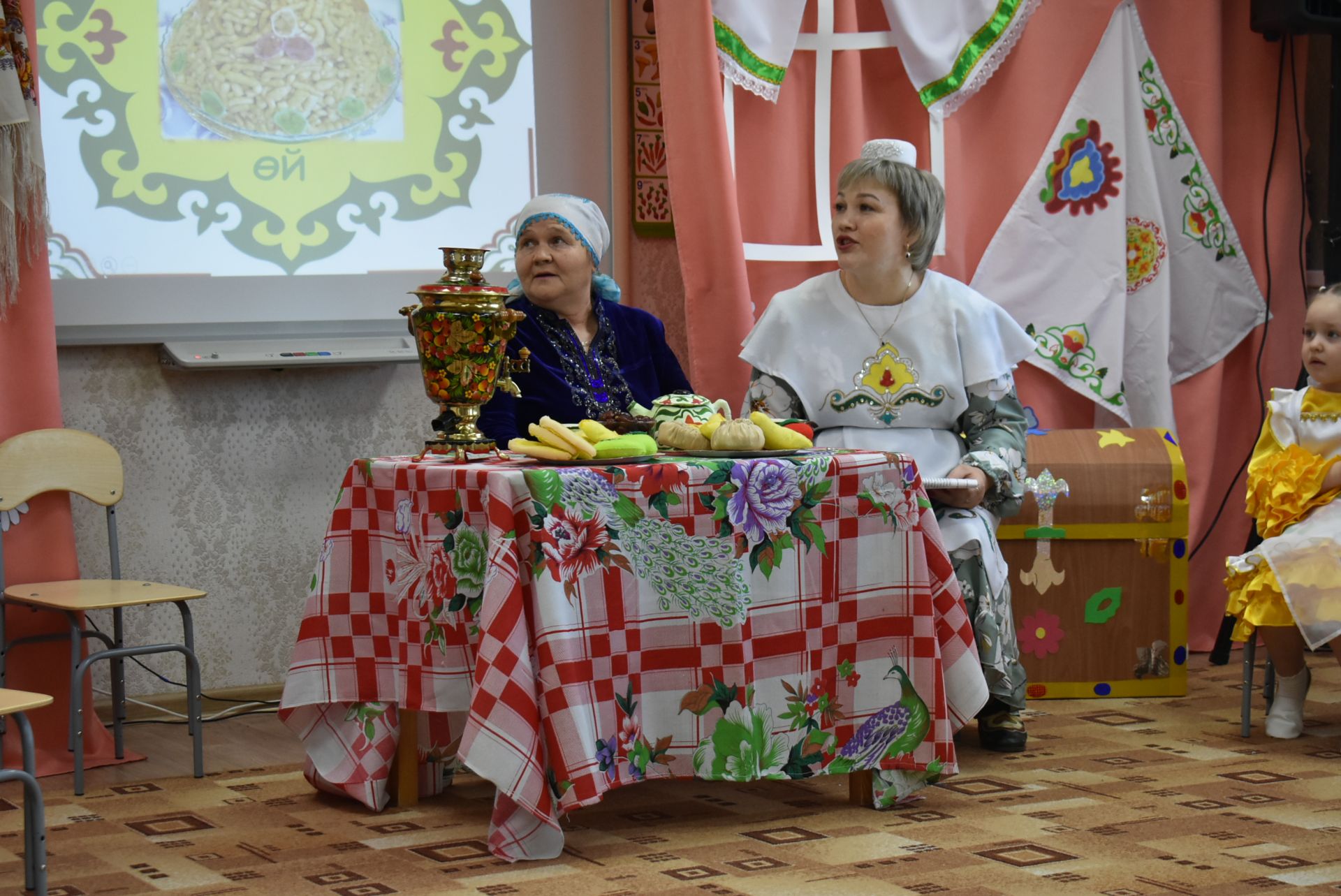 В детском саду «Колосок» прошли «Посиделки с Чак-чаком»