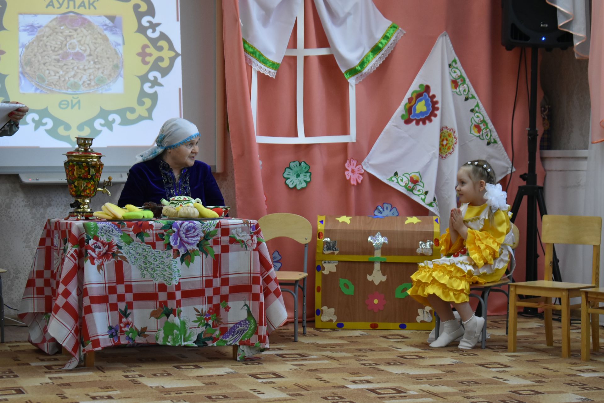 В детском саду «Колосок» прошли «Посиделки с Чак-чаком»