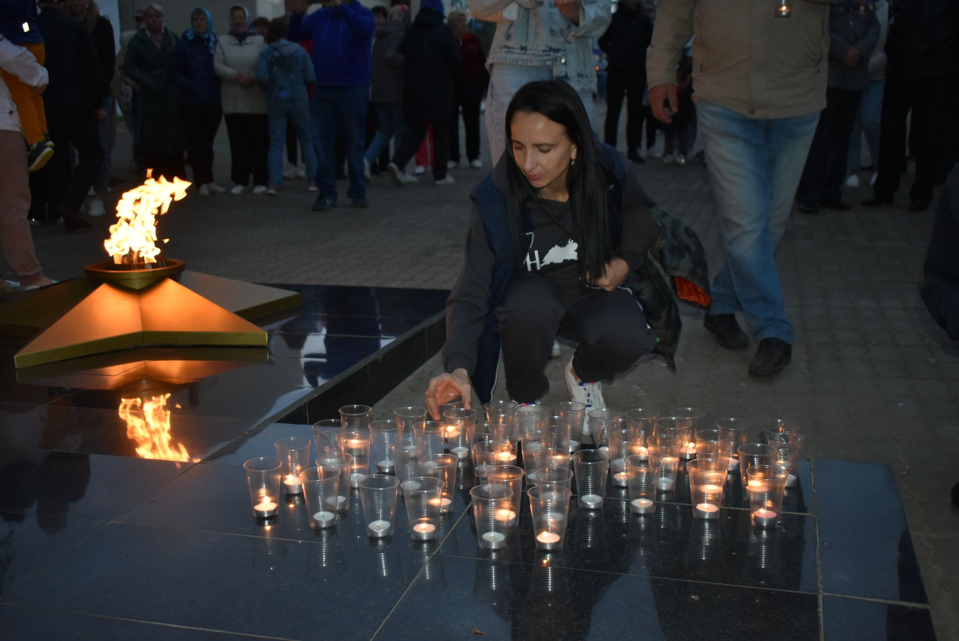 В Болгаре прошёл митинг "Свеча памяти"